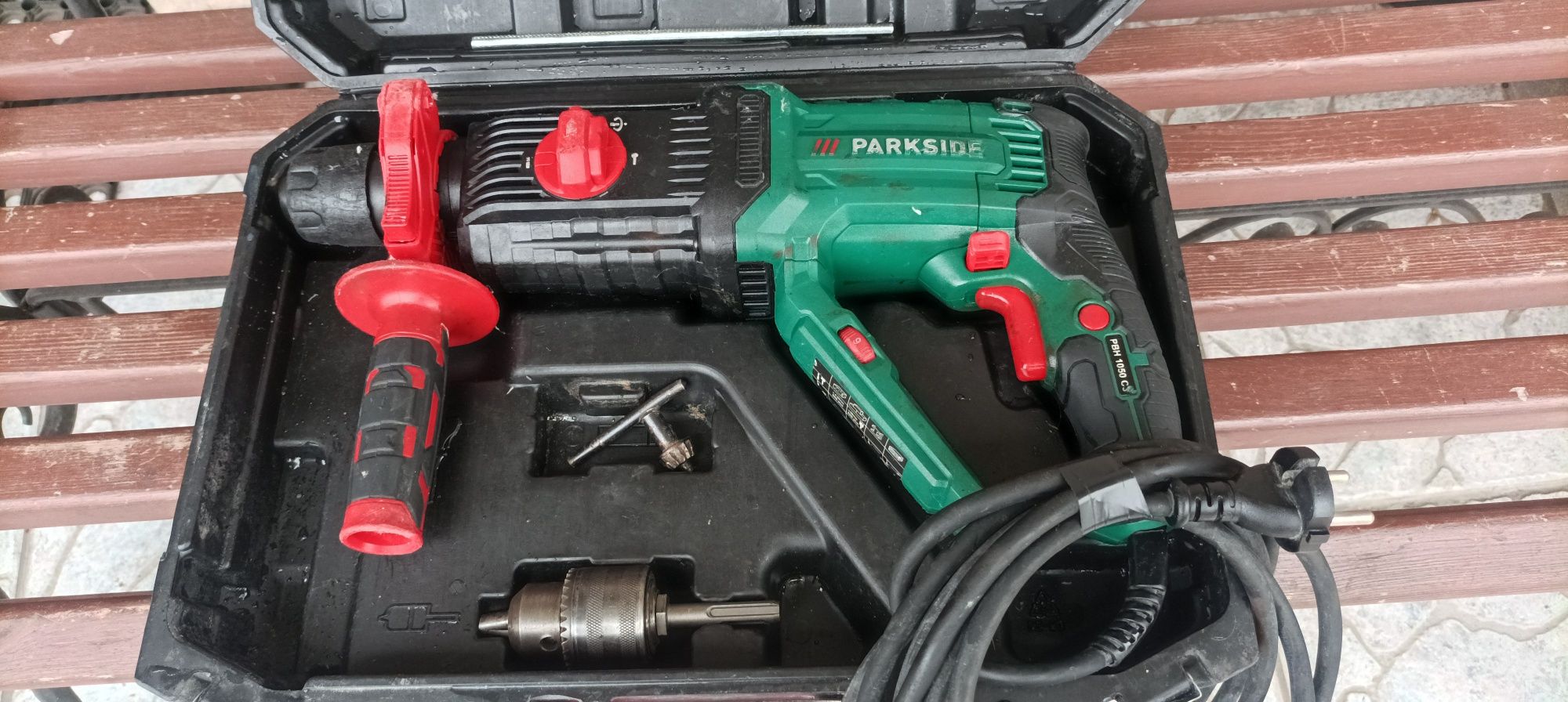 Młotowiertarka Parkside PBH 1050 Wat C3