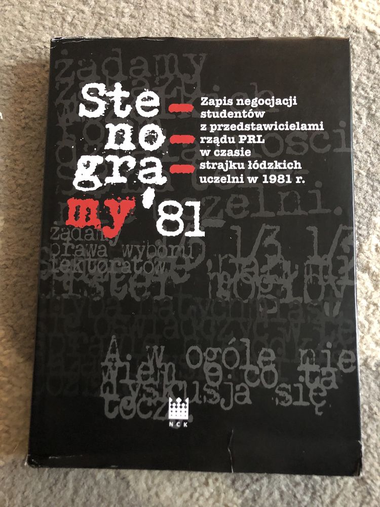 Zapis negocjacji studentów, Stenogramy 81, opr. Jacek Tałczewski
