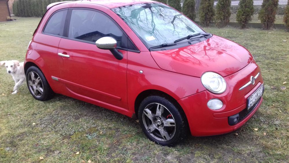 Fiat 500 1,4 2008r bogata opcja klima elektryka