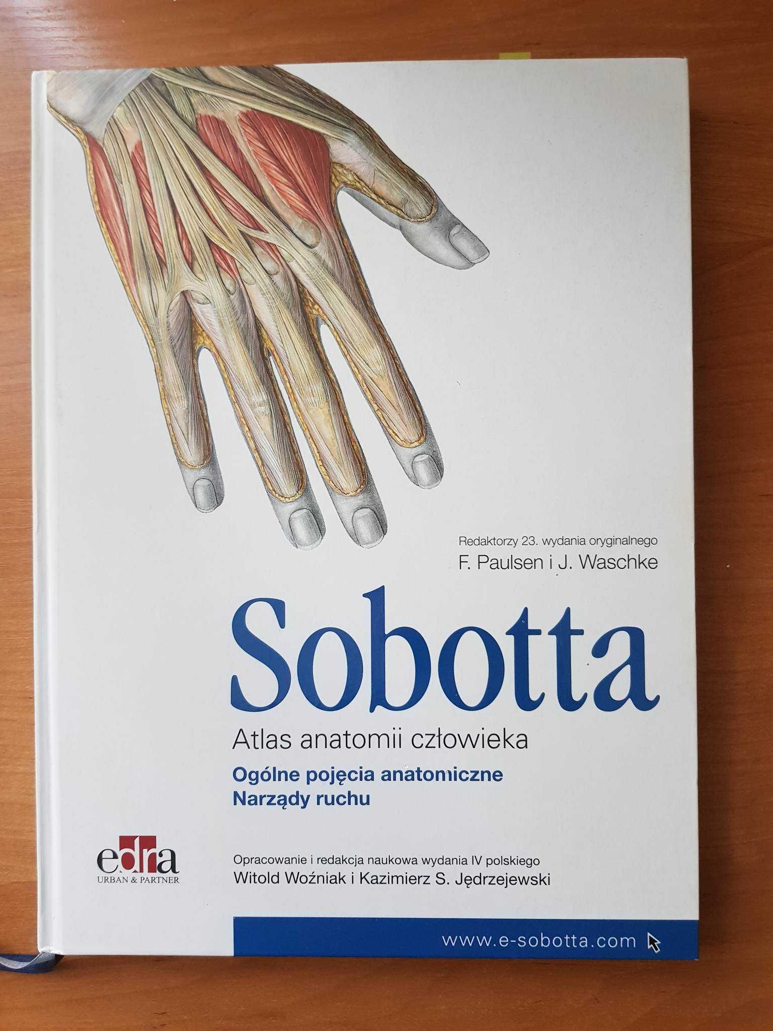 zestaw 3xSOBOTTA Atlas anatomii człowieka wyd.IV Polski-narządy, głowa