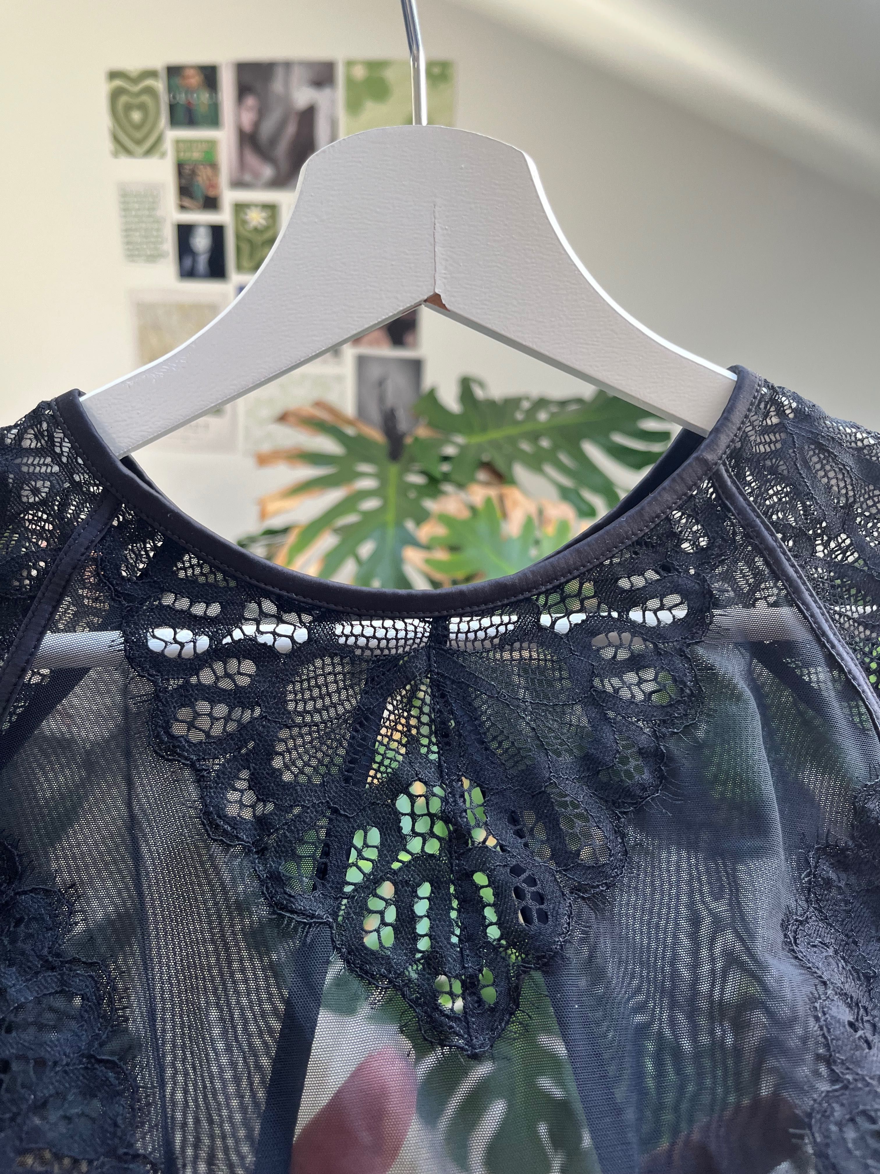 biustonosz top biustonoszowy koronkowy intimissimi XS