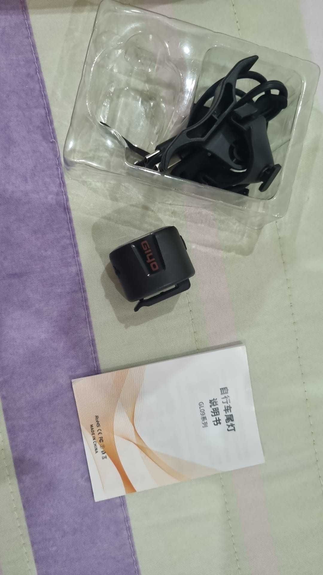 Luz Traseira Bike GIYO GL09S RGB SMART