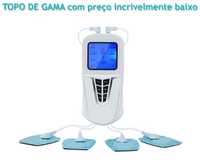 electro estimulador 4 eletrodos electrodos completo massajador corpo