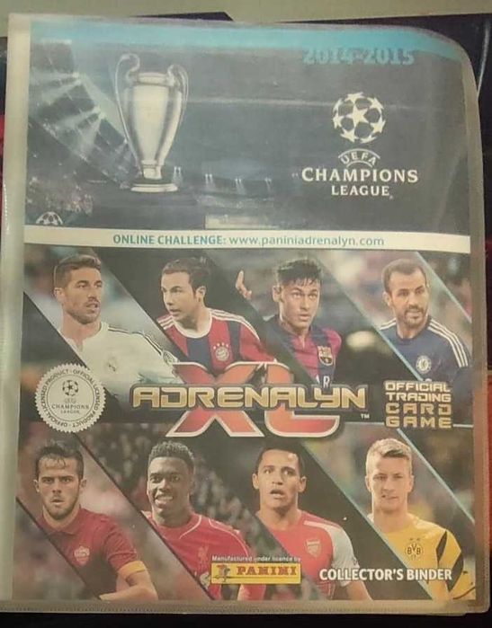 Champions League 2014/15 PANINI komplet 363 kart z albumem