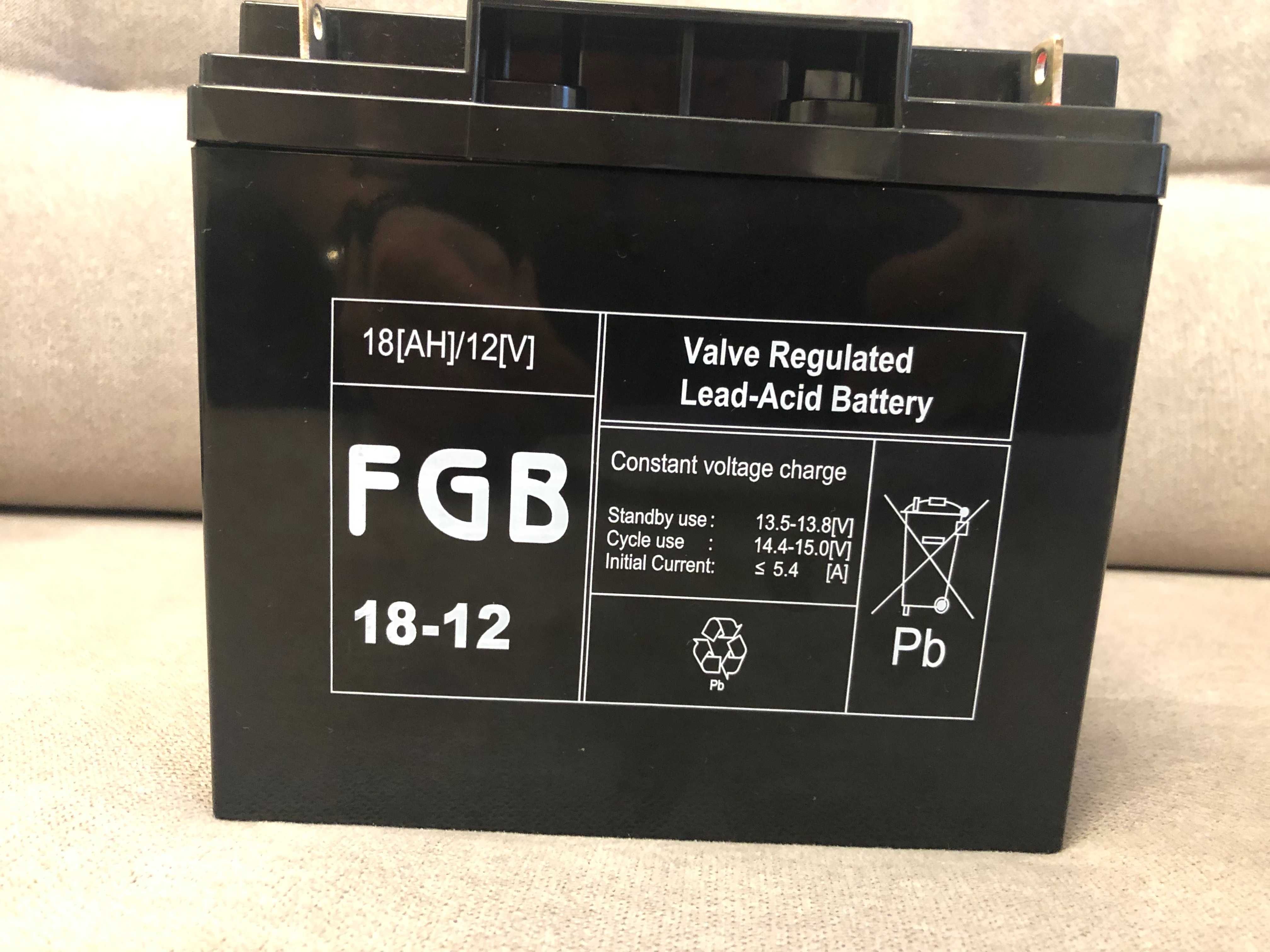 Акумулятор FGB 12V 18Ah