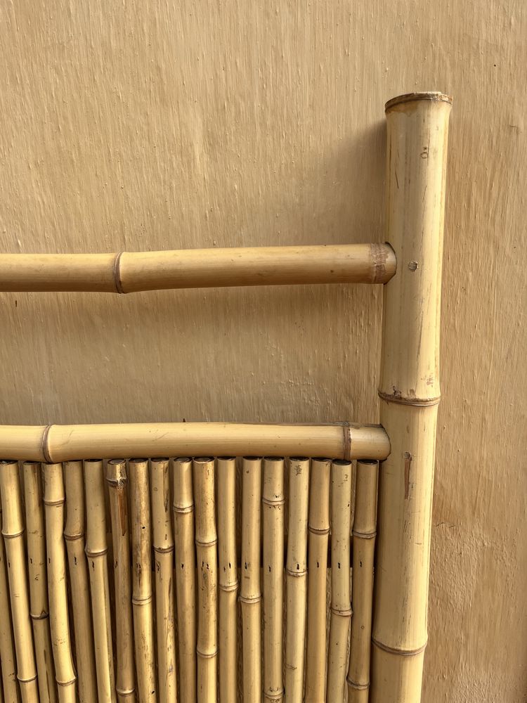 2 Cabeceiras de cama individuais, em bamboo