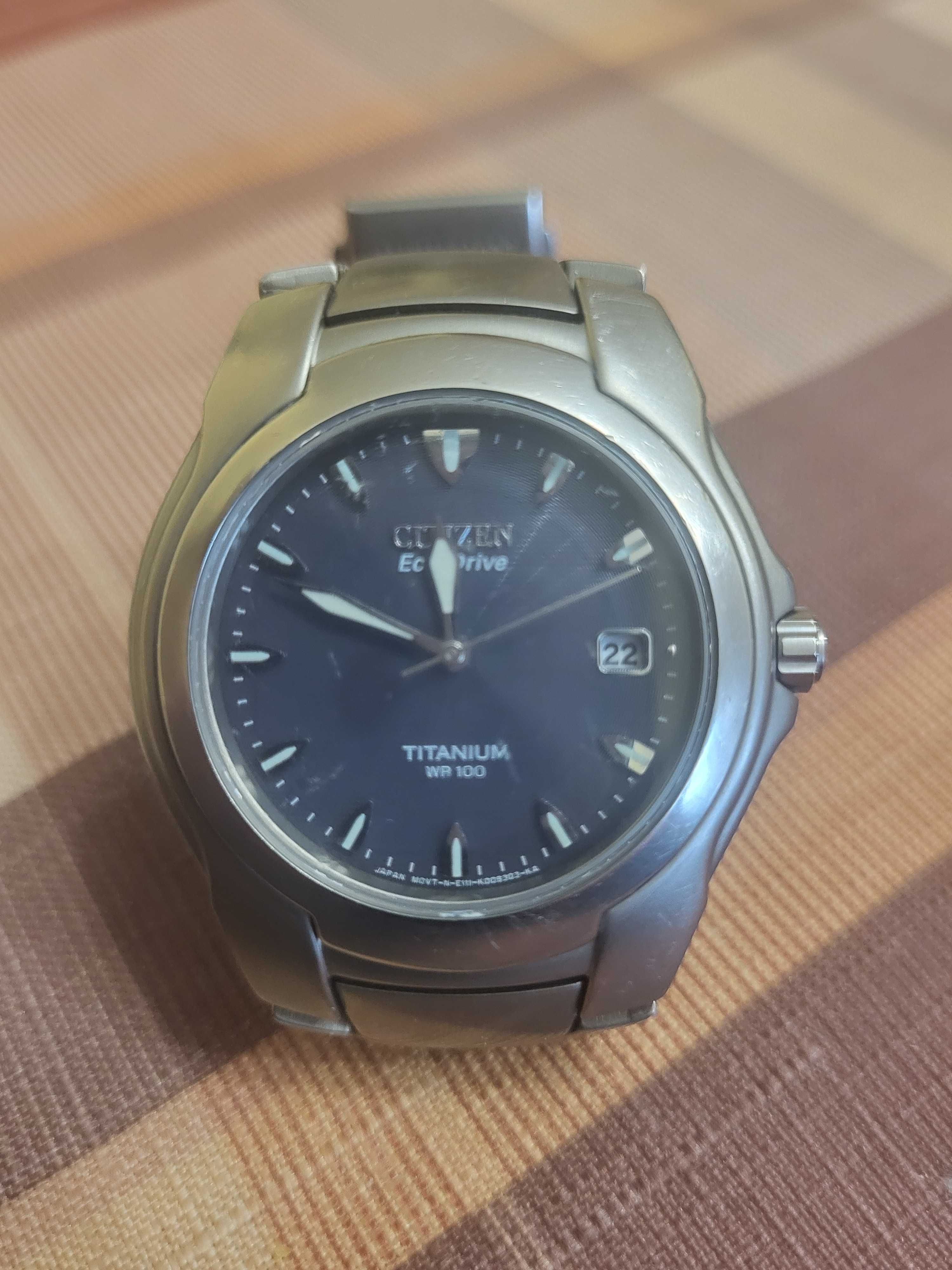 Zegarek Citizen Eco-Drive titanium