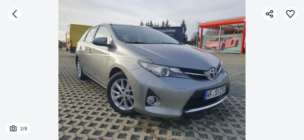 Toyota Auris 1.3 VVT-i*Navigacja *Led*Kamera*100%Oryginal*Serwis*1-Reka*