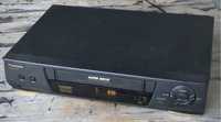 Stary odtwarzacz kaset VHS wideo Panasonic Super Drive Multi System NV