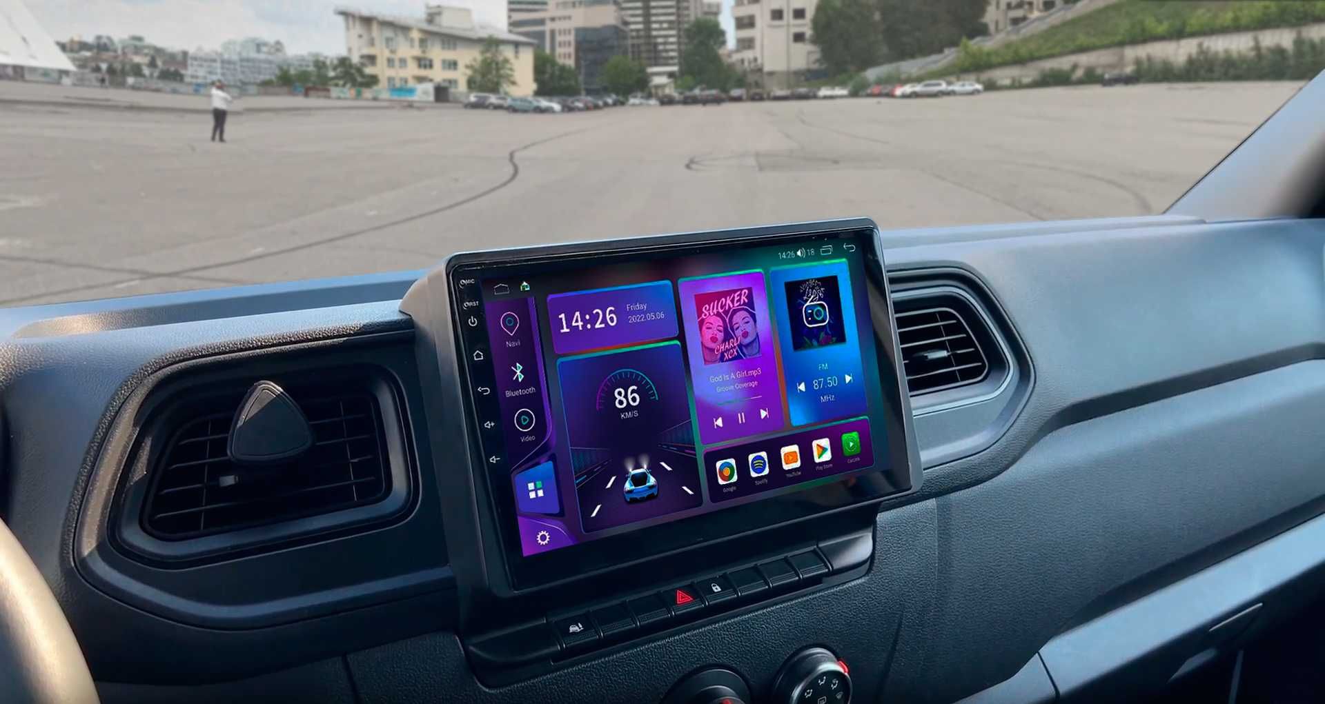 Переходная рамка для магнитолы Renault Master (2din 9' 10.1' android)
