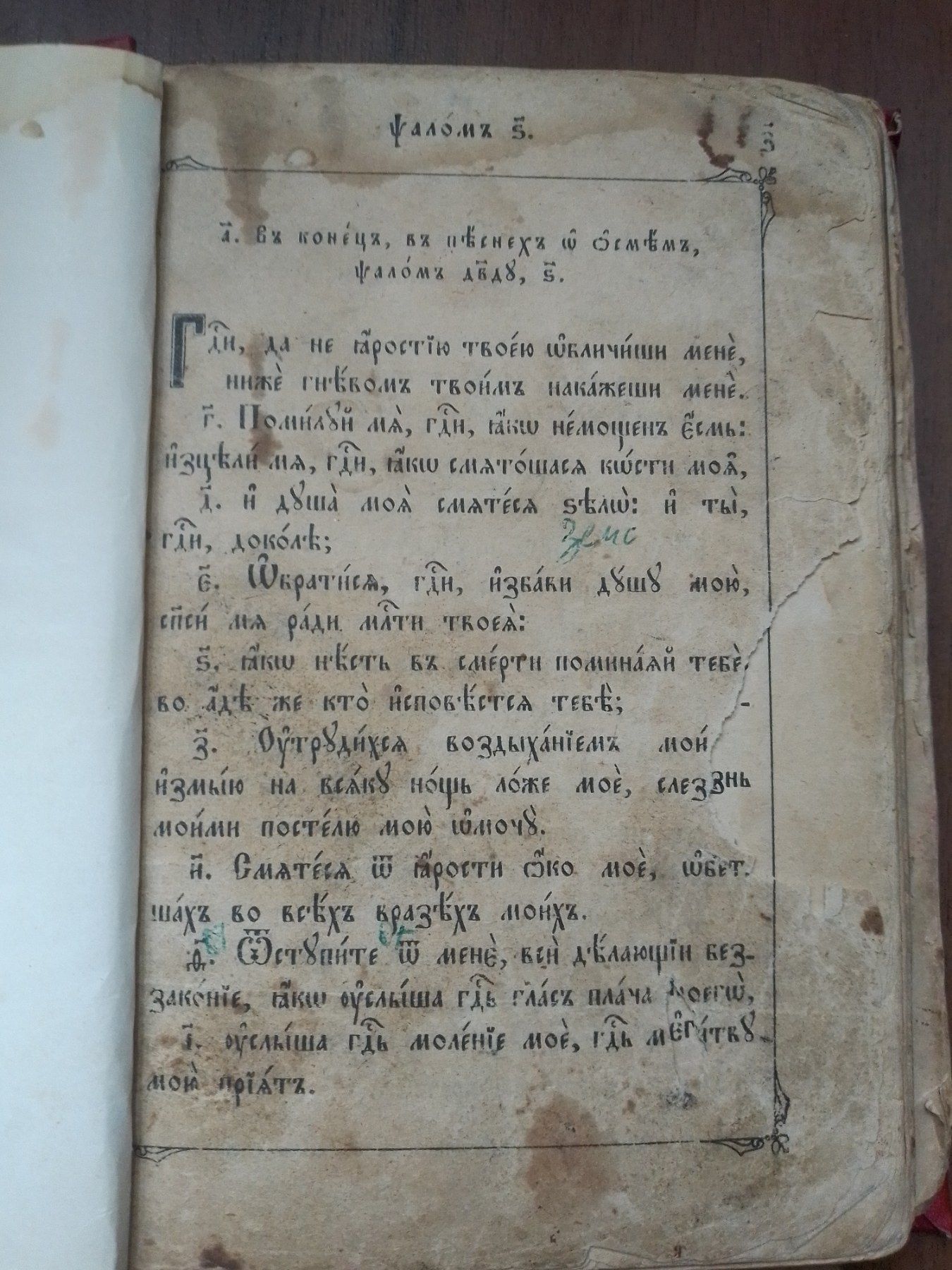 Псалмы Давида и Православный псалтырь (1870г)