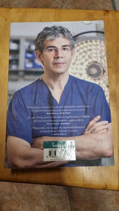 David Nott Lekarz wojenny Chirurg na linii frontu