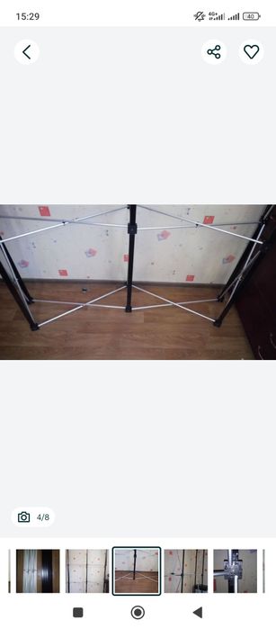 Стенд виставковий розкладний поп-ап, Pop-up, рекламна стійка