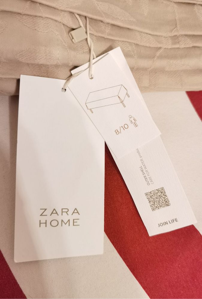 Toalha de mesa Zara Home produzida em Portugal