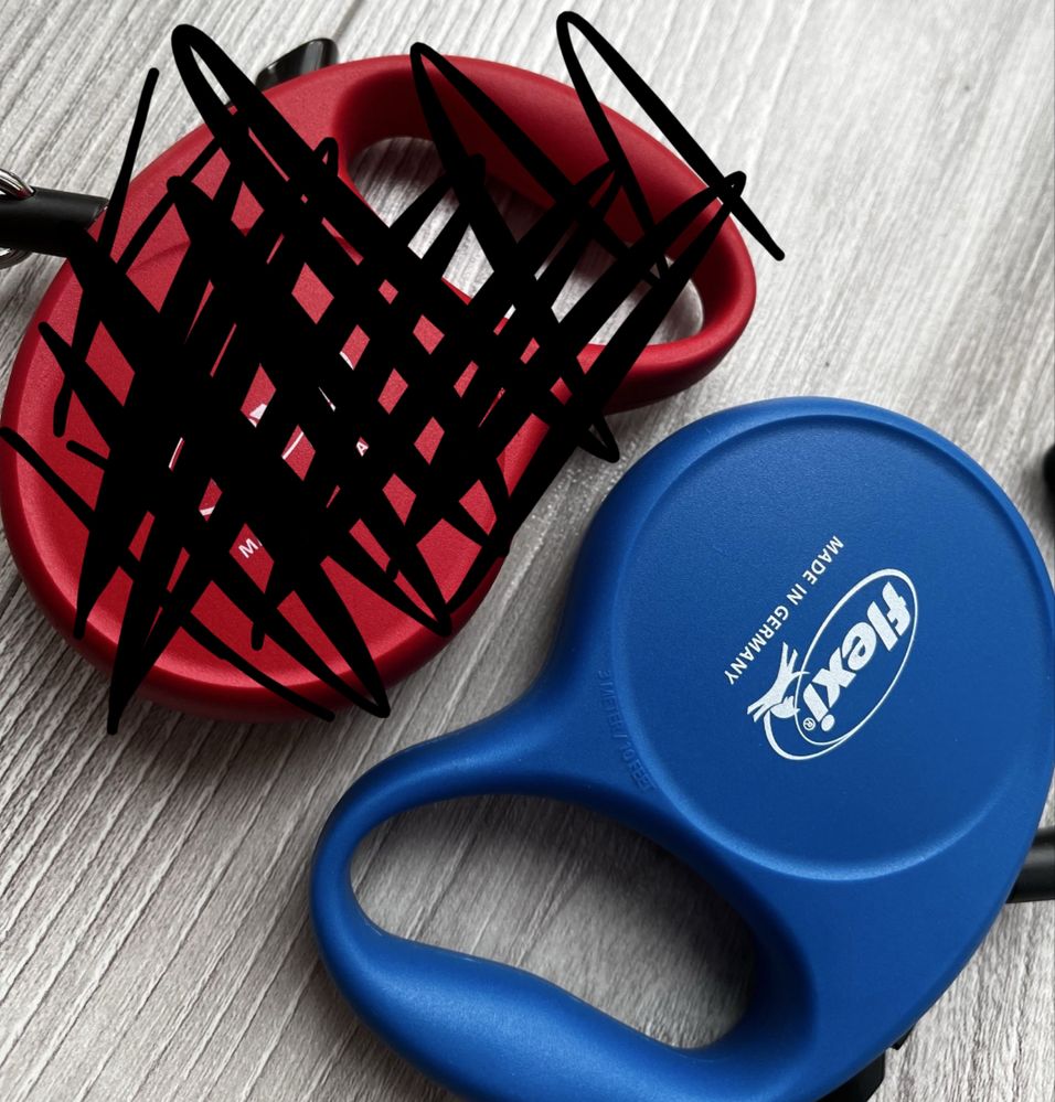 Smycz dla psa Flexi Cord XS niebieska