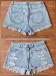Spodenki damskie jeansowe L Cropp