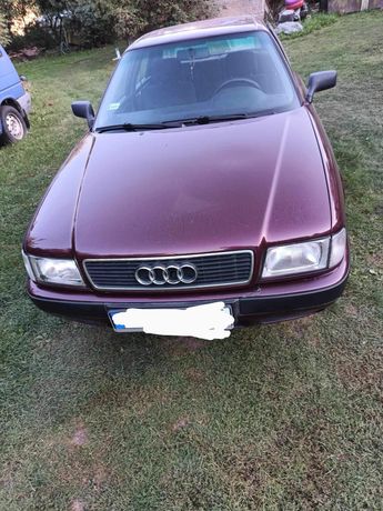 Sprzedam Audi 80 kolor bordowy