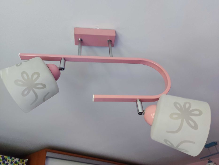 Lampa sufitowa do pokoju dla dziewczynki - śliczna - wysyłka za 4 zł