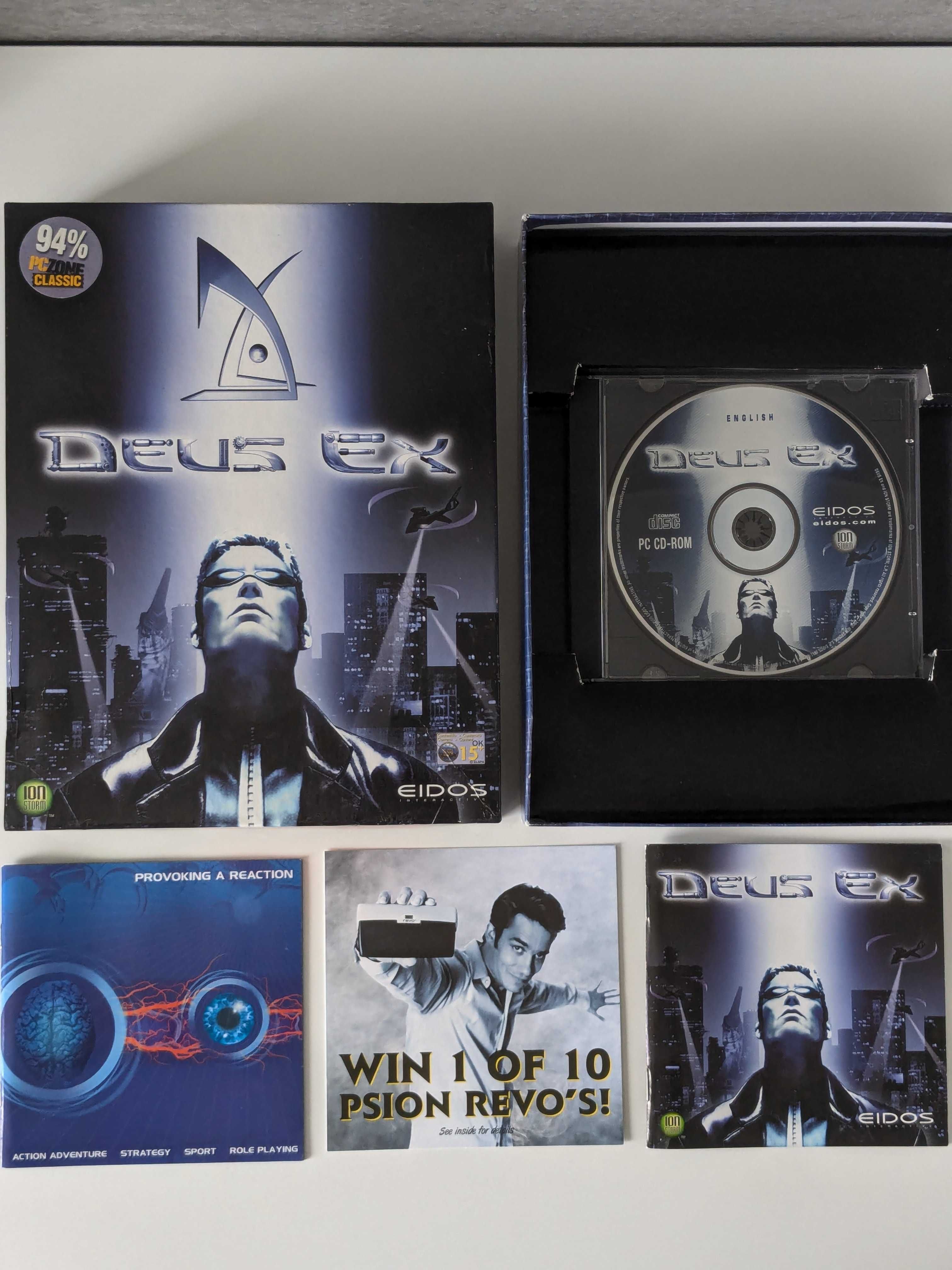 Gra DEUS EX Big Box PC CD ENG 2000 r.