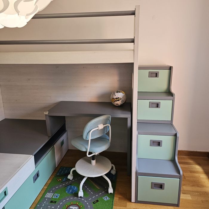 Beliche com secretária