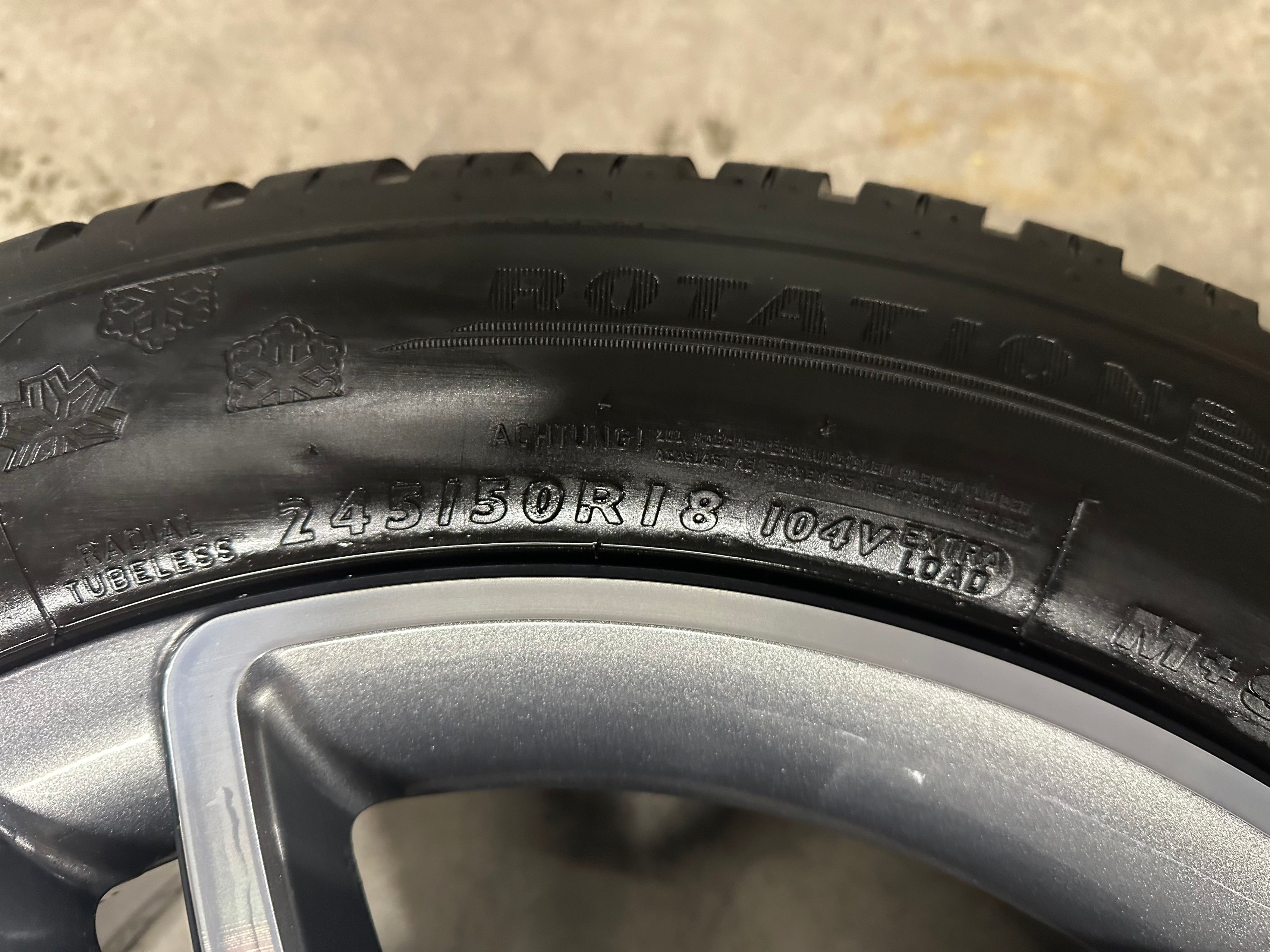 ORYGINALNE Felgi/Koła 18" Mercedes 18" Klasa S A B C E CL CLA CLE CLK