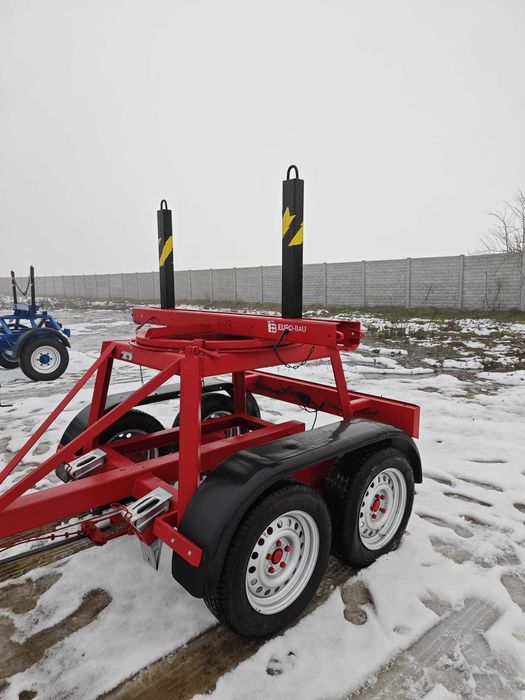 Przyczepa dłużycowa dłużyca Auwarter NL2,7T do stali drutu słupów A/13