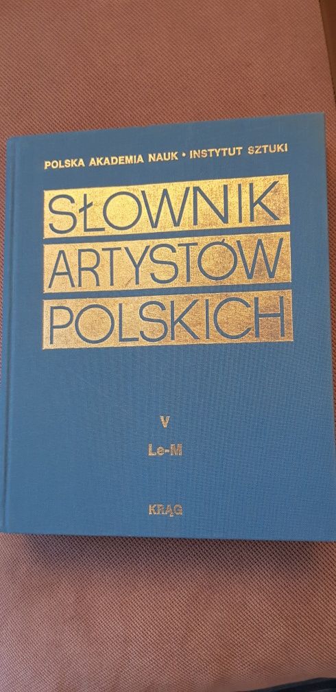 Słownik  Artystów Polskich  V Le-M