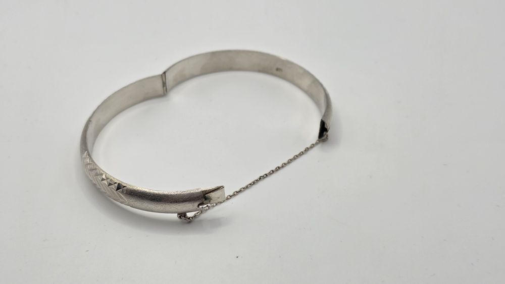 Srebrna Bransoletka Srebro Próba 925 Biżuteria Używana