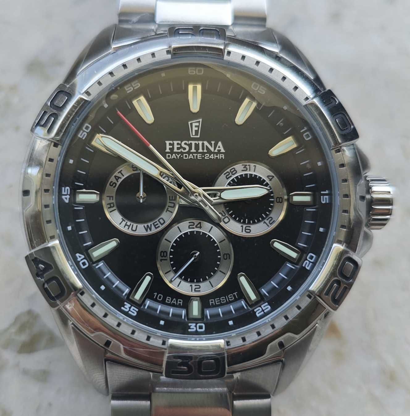 Nowy zegarek Festina F20623/4 kompletny zestaw sklepowy