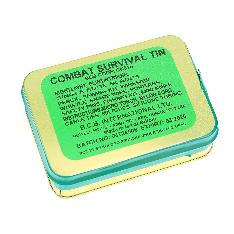 Zestaw survivalowy NATO Combat BCB CK015NH 17-elementów przetrwania