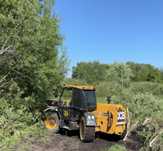 Оренда,послуги навантажувача телескопічного JCB