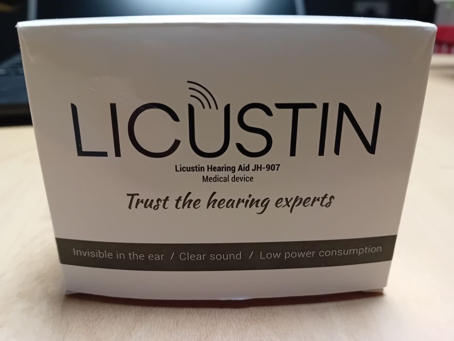 Aparat słuchowy Licustin JH-907 nowy