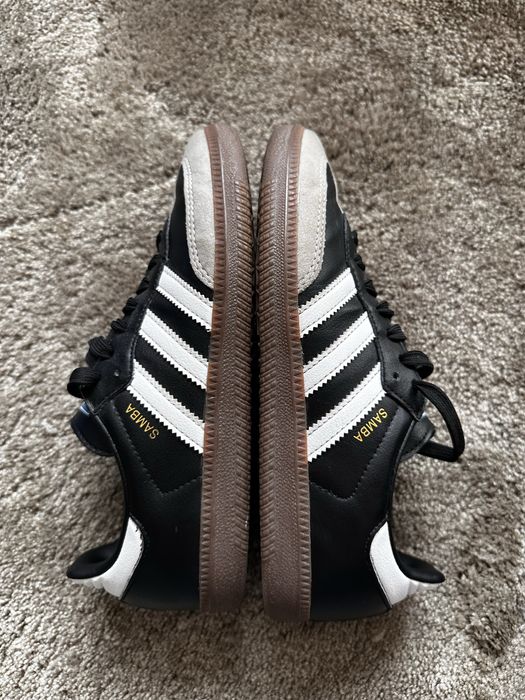 Buty Adidas Samba Vegan black czarne 38 original skóra zamsz