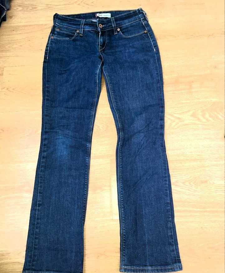 Kultowe Jeansy„Levi’s Strauss & Co”„470 Straight” Uniwersalne Oryginal