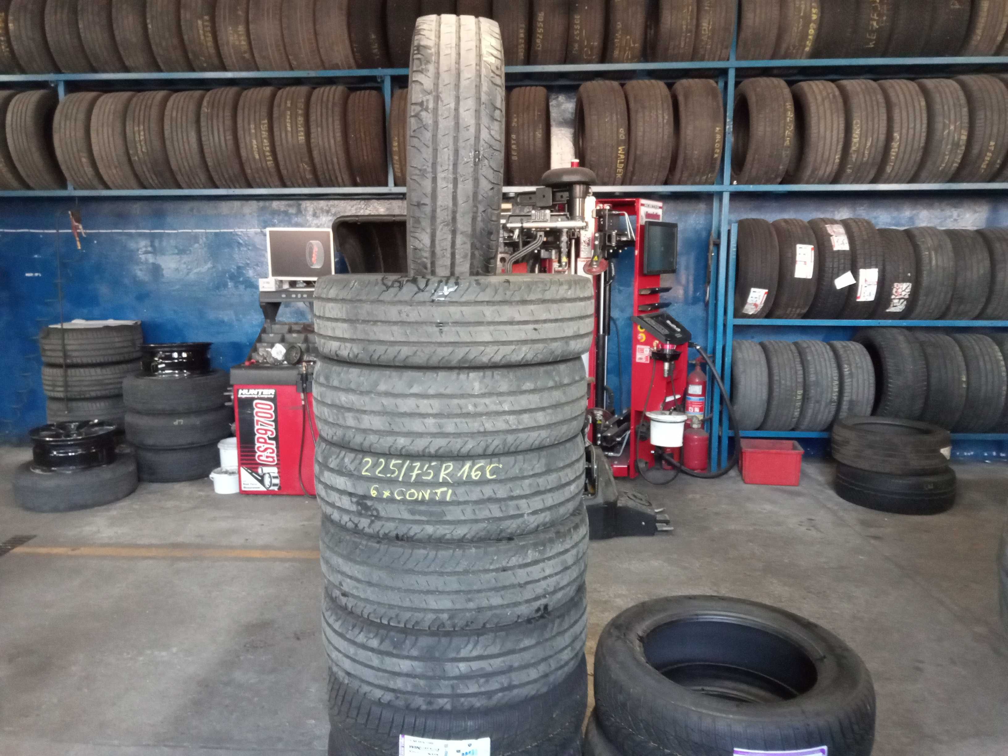 Opony 225/75R16C 121R CONTINENTAL ContiVanContact 100