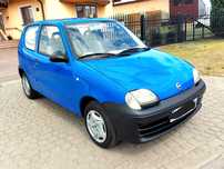 Fiat Seicento 1.1 54 km. Przebieg tylko 36 tyś km.  Długie opłaty.