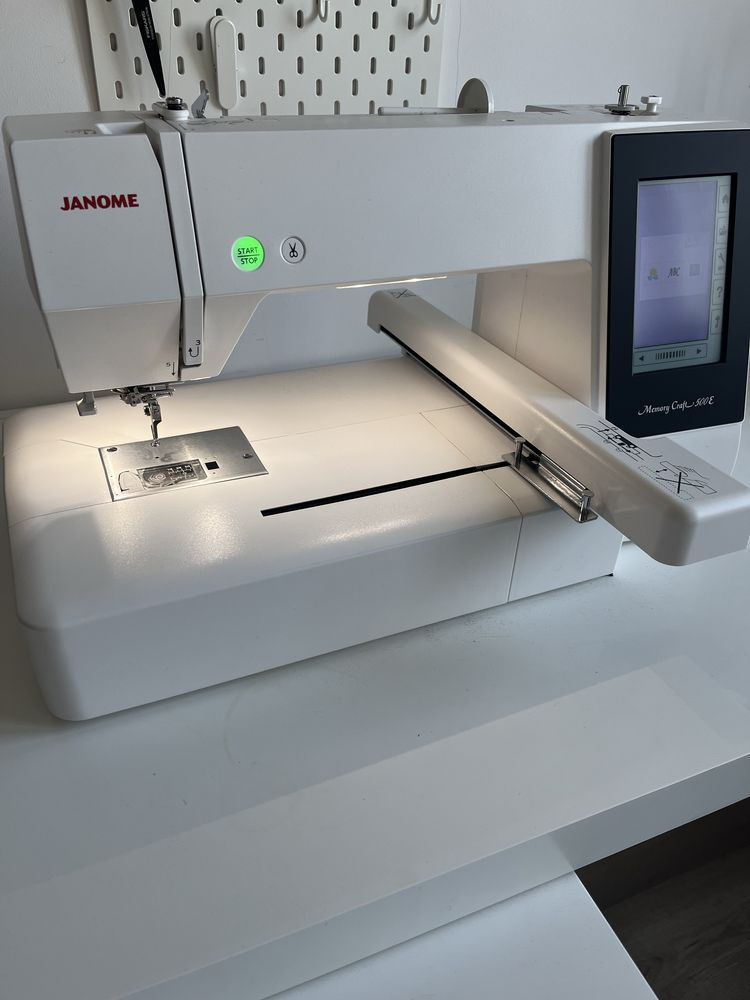 Hafciarka Janome MC 500E + program Artistic Digitizer + dodatki GWARA