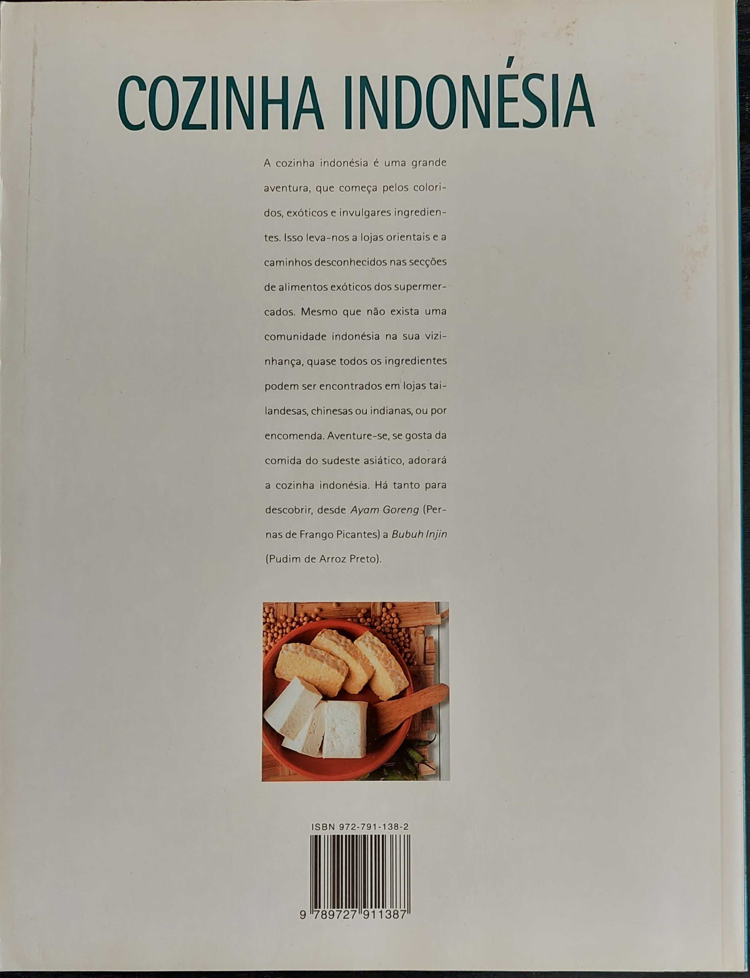 Livro de culinaria, cozinha da indonésia