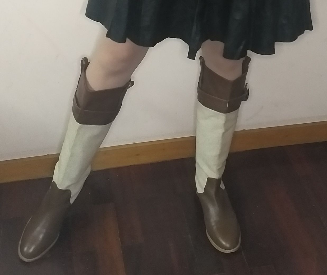Botas Cano Alto Zara
