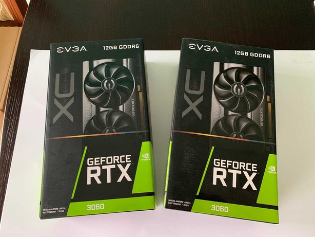 New Нова відеокарта EVGA GeForce RTX 3060 12Gb GDDR6