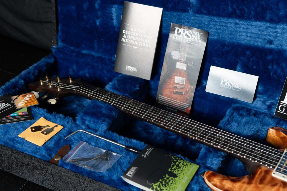 PRS Custom 24 Wood Library '10 Top' 2024 - Copperhead - Ltd Run 1 pcs!