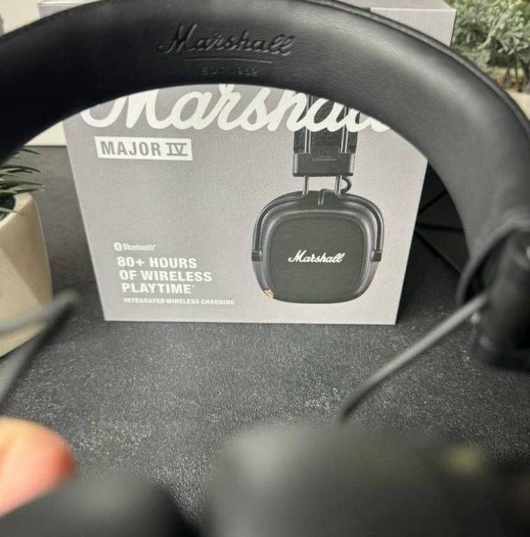 Наушники беспроводные bluetooth marshall major 4