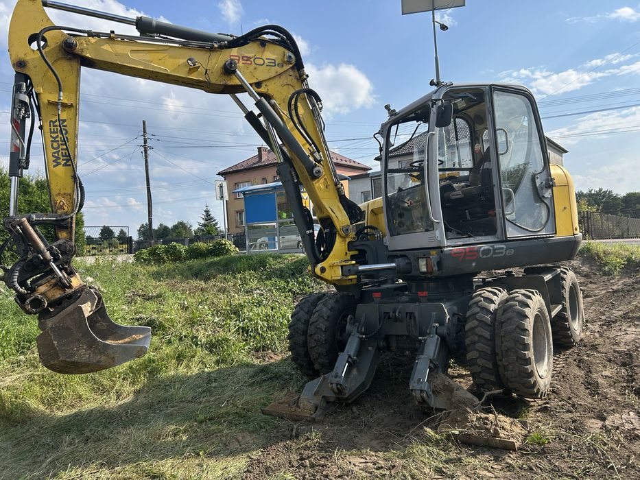 *wacker*neuson*terex*9503*rotator*rototilt*10,5t*koparka*obrotowa
