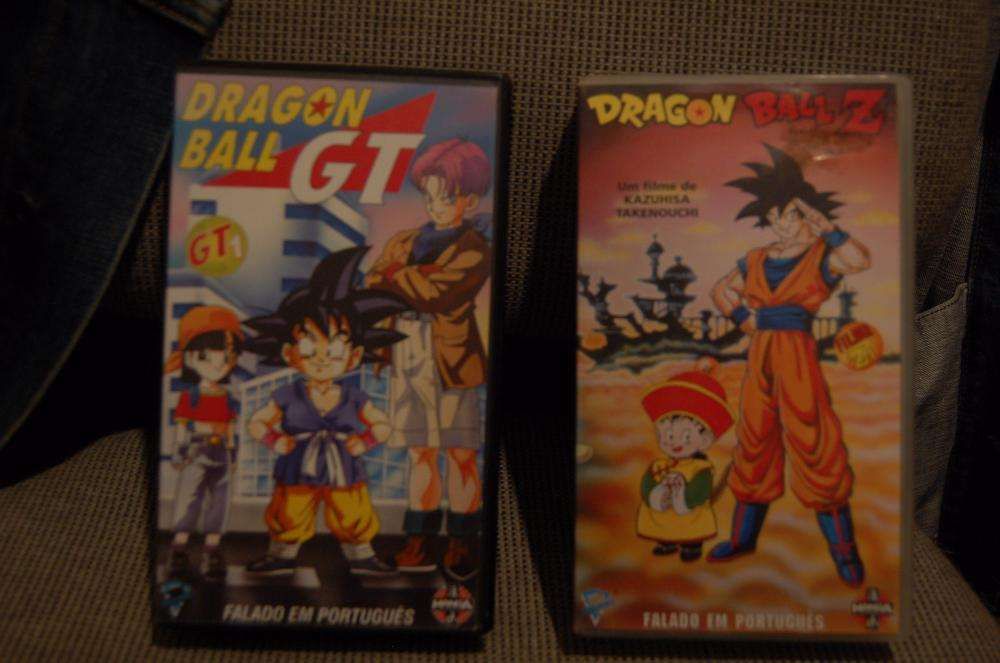 VHS dragon ball Z e dragon ball GT