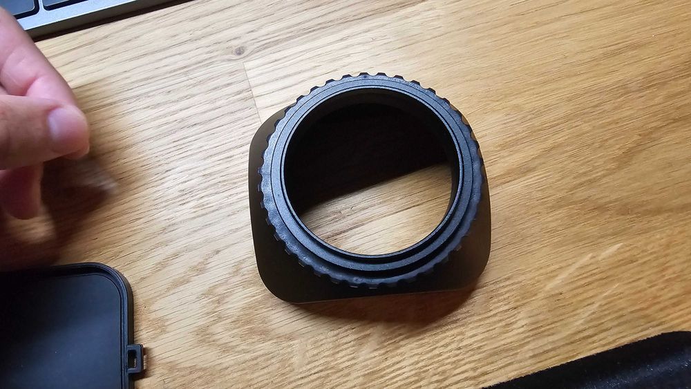 Parasol Quadrado de 52mm com Rosca e Tampa