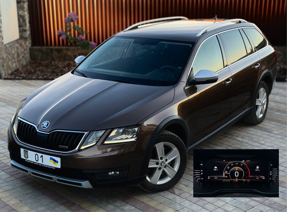 Skoda Octavia Scout 2019 2.0TDI 135KBT Virtual Full