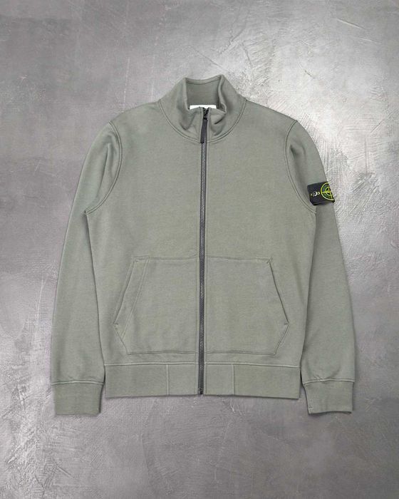 Світшот STONE ISLAND 64351 Classic Zip Sweatshirt Musk Green