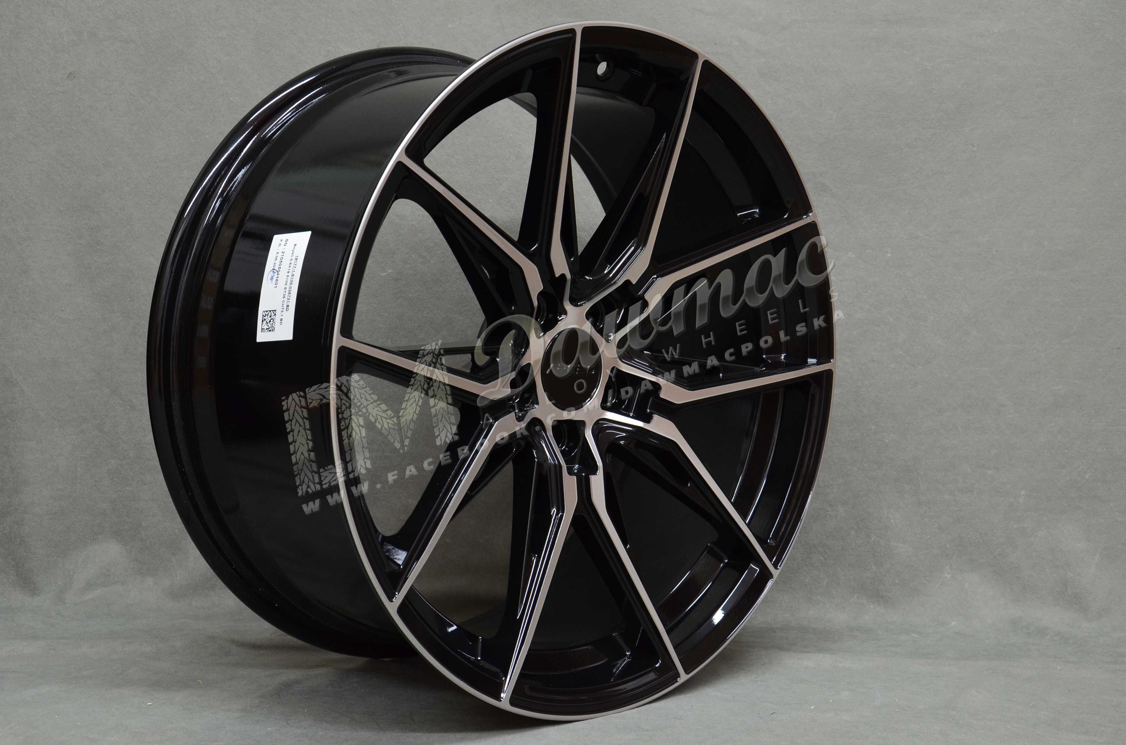 Felgi Arceo Marceille 19" Black Diamond 5x108/5x112/5x114,3/5x120