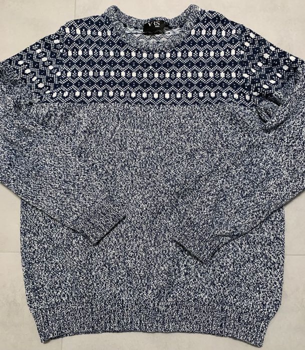 Sweter we wzory VRS Man rozm L