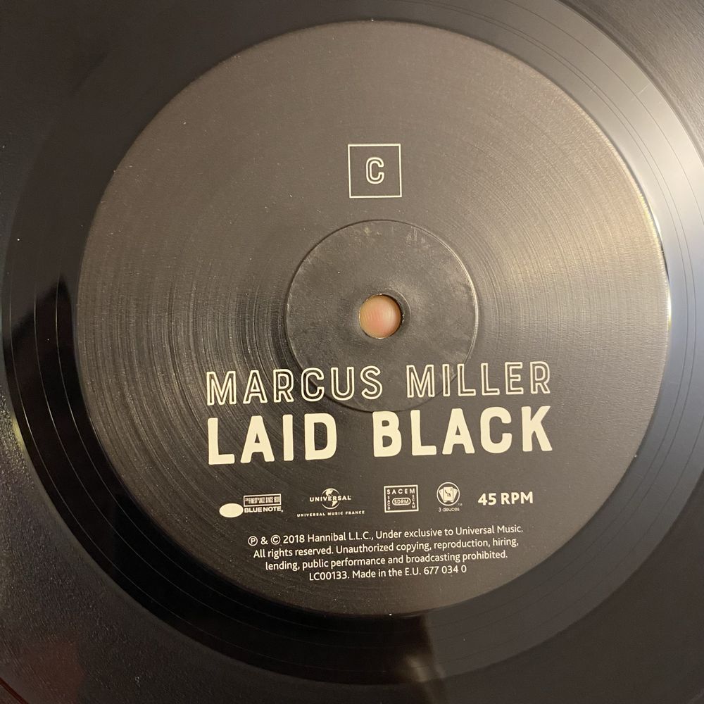 Marcus Miller ‎– Laid Black (2018, EU)